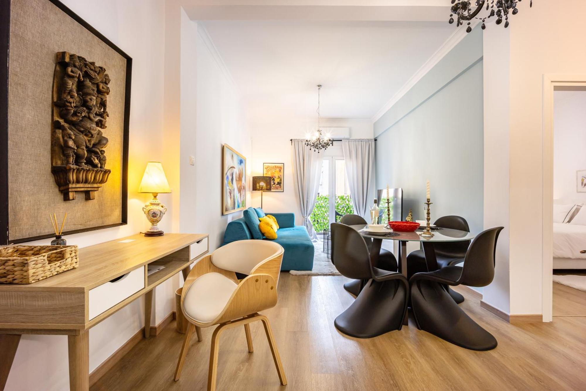Zen Elegant Apartment In The Center Of Atena Exterior foto